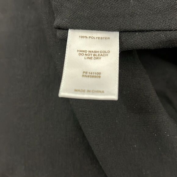 Gianni Bini Peplum Top Woman’s Gold Sequins Sheer Scoop Neck Sleeveless Large - Picture 9 of 12